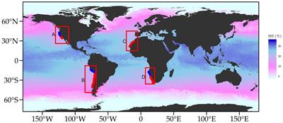 Variation and Change of Upwelling Dynamics Detected in the World’s Eastern Boundary Upwelling Systems